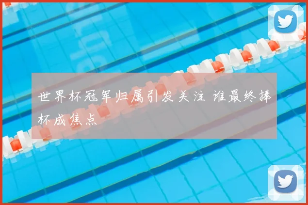 世界杯冠军归属引发关注 谁最终捧杯成焦点