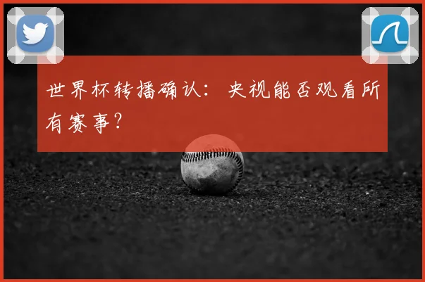 世界杯转播确认:央视能否观看所有赛事?